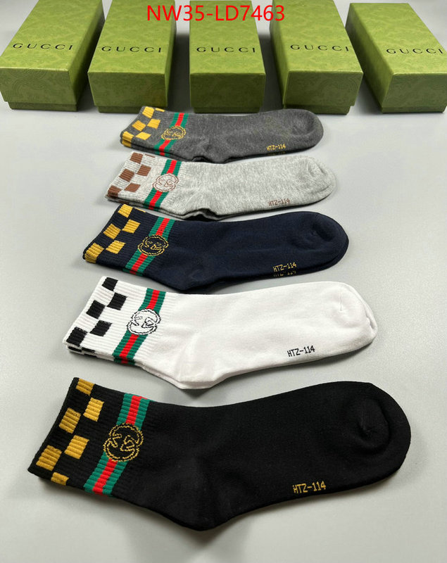 Sock-Gucci,best replica 1:1 , ID: LD7463,$: 35USD