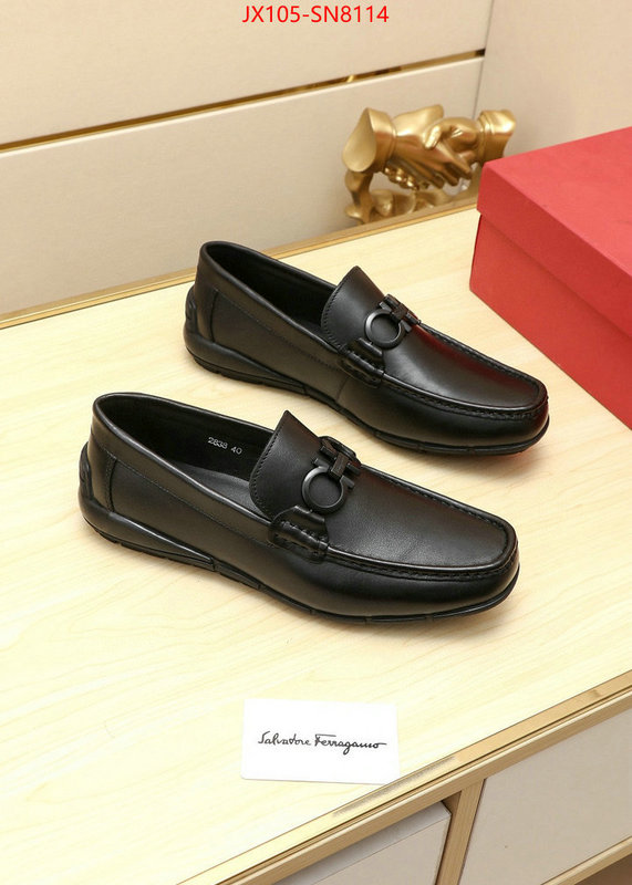 Men shoes-Ferragamo,high quality replica , ID: SN8114,$: 105USD