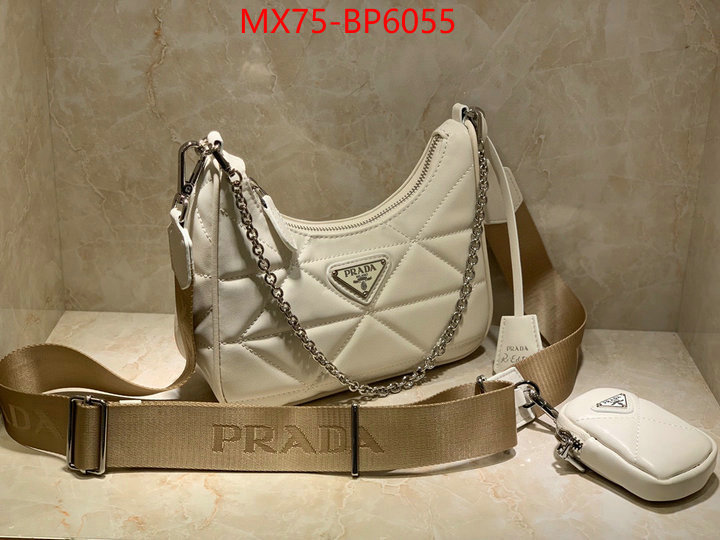 Prada Bags(4A)-Re-Edition 2005,replica 2023 perfect luxury ,ID: BP6055,$: 75USD