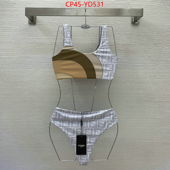 Swimsuit-Fendi,top quality designer replica , ID: YD531,$: 45USD