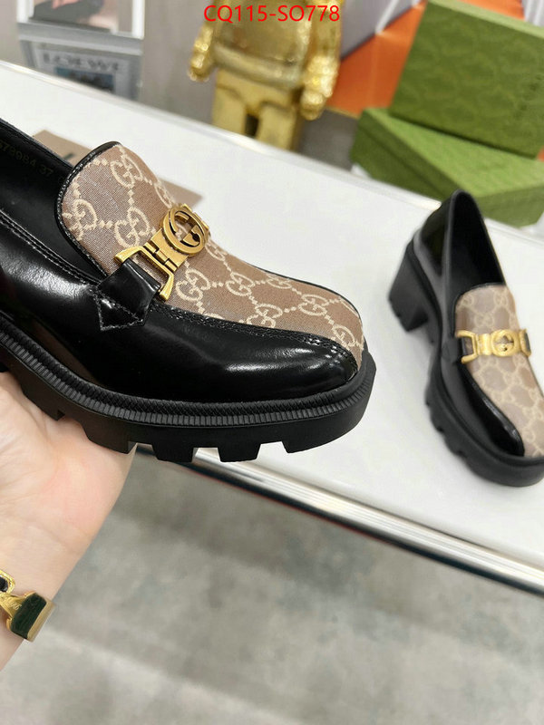 Women Shoes-Gucci,buy aaaaa cheap , ID: SO778,$: 115USD