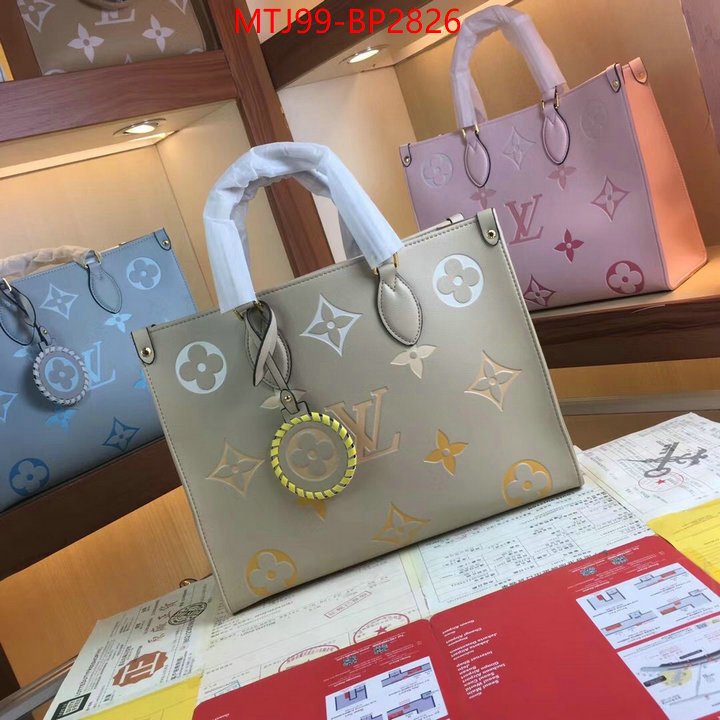 LV Bags(4A)-Handbag Collection-,ID: BP2826,$: 89USD