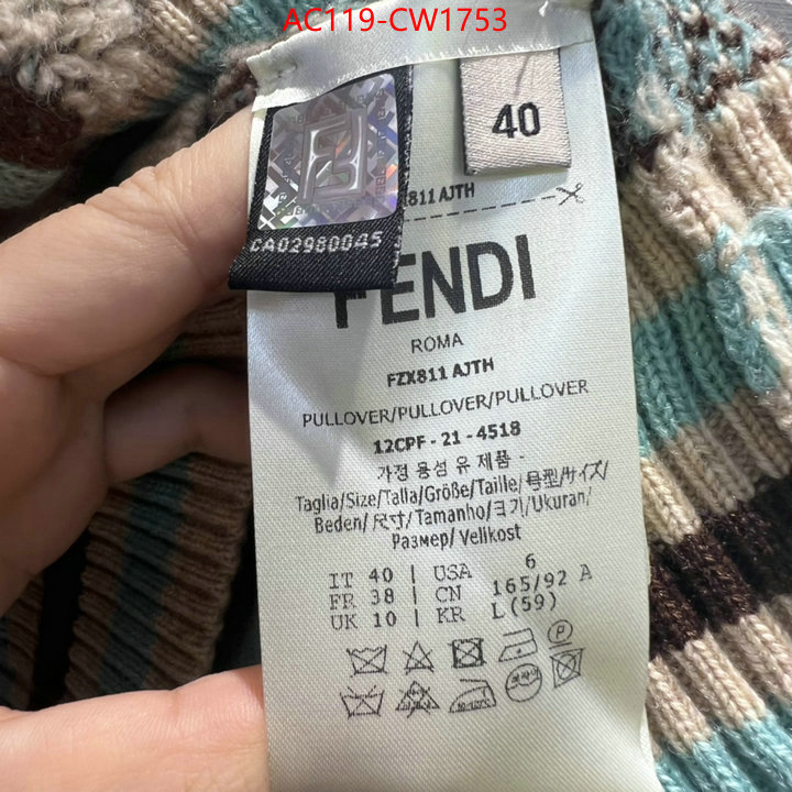 Clothing-Fendi,designer 7 star replica , ID: CW1753,$: 119USD