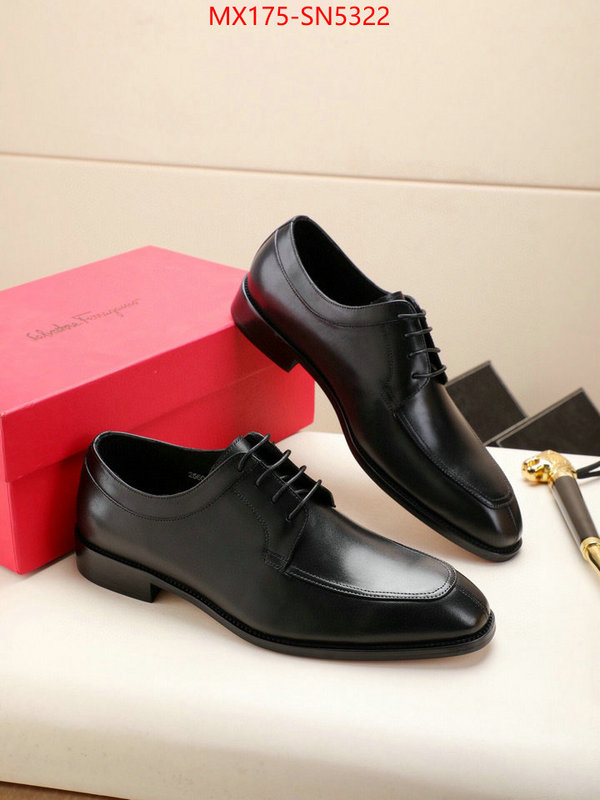 Men shoes-Ferragamo,1:1 replica wholesale , ID: SN5322,$: 175USD