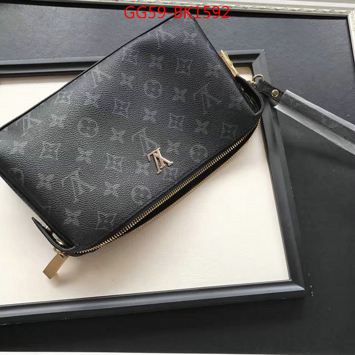 LV Bags(4A)-Wallet,ID: BK1592,$:59USD