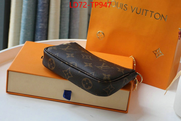 LV Bags(TOP)-Wallet,ID: TP947,$: 72USD