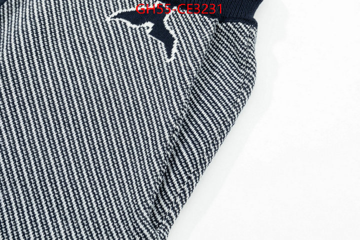 Clothing-Thom Browne,copy , ID: CE3231,$: 55USD