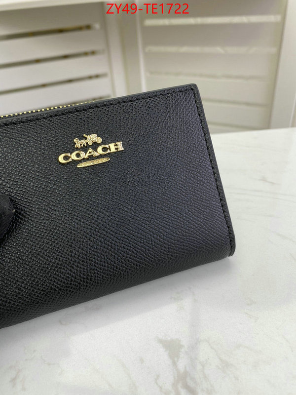 Coach Bags(4A)-Wallet,how to find replica shop ,ID: TE1722,$: 49USD