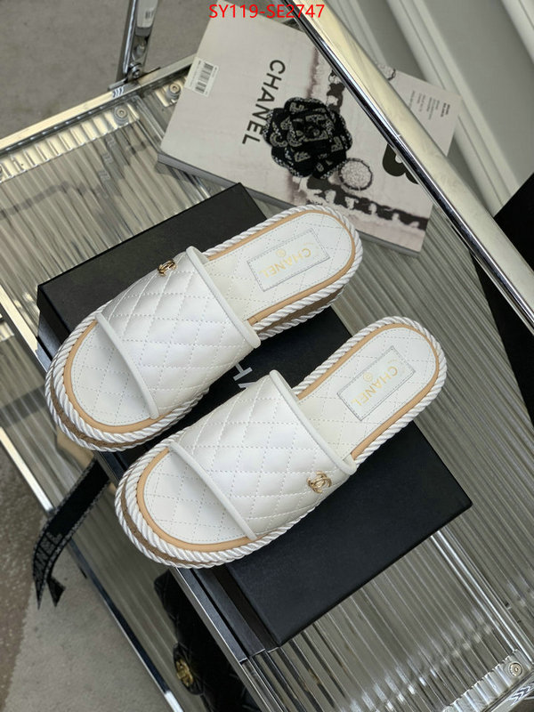 Women Shoes-Chanel,mirror quality , ID: SE2747,$: 119USD