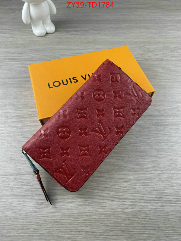 LV Bags(4A)-Wallet,ID: TD1784,$: 39USD