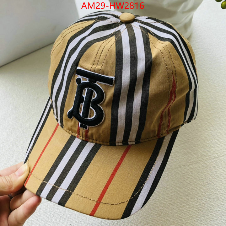 Cap (Hat)-Burberry,online from china designer , ID: HW2816,$: 29USD