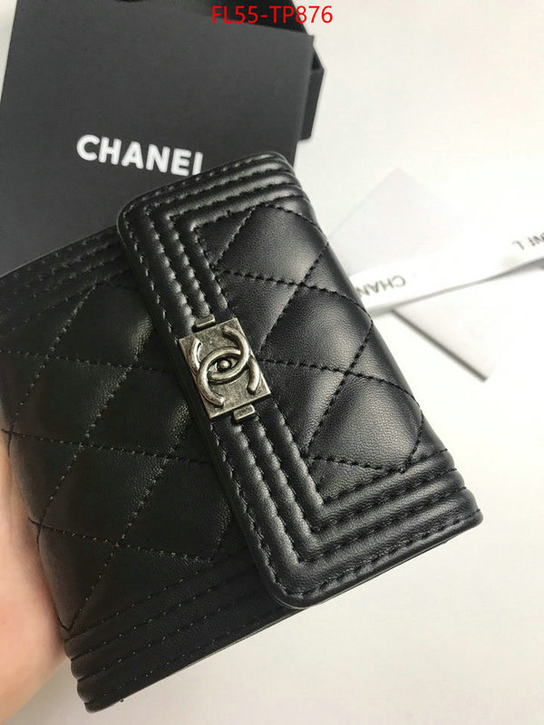Chanel Bags(4A)-Wallet-,ID: TP876,$: 55USD