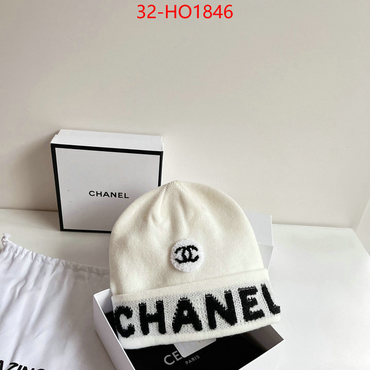 Cap (Hat)-Chanel,aaaaa class replica , ID: HO1846,$: 32USD