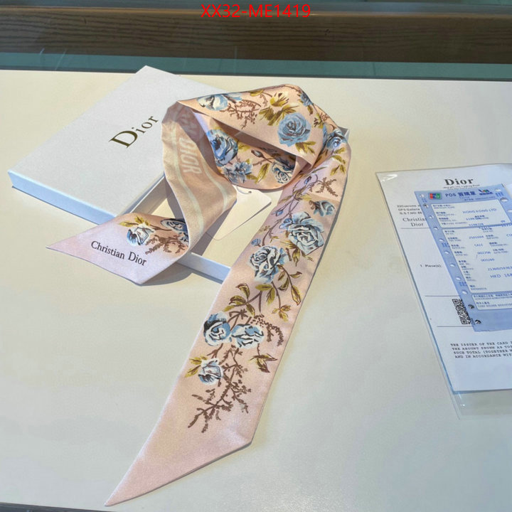 Scarf-Dior,best luxury replica , ID: ME1419,$: 32USD