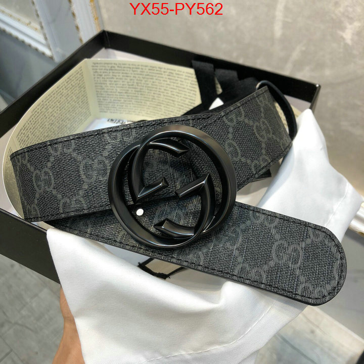 Belts-Gucci,knockoff highest quality , ID: PY562,$:55USD