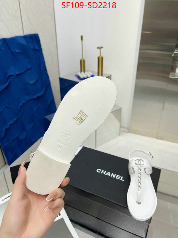 Women Shoes-Chanel,1:1 clone , ID: SD2218,$: 109USD