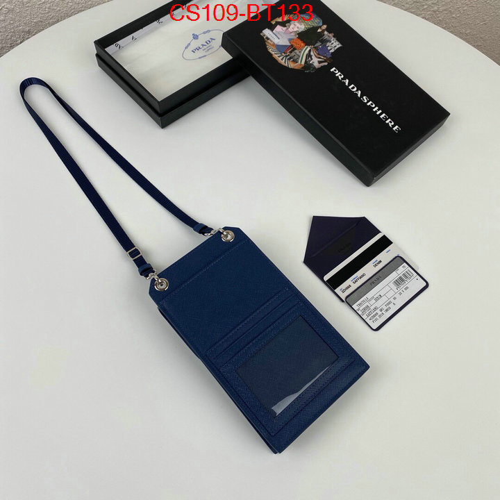 Prada Bags(TOP)-Diagonal-,ID: BT133,$: 109USD