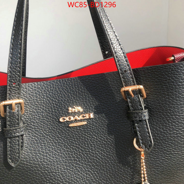 Coach Bags(4A)-Tote-,how to find replica shop ,ID: BD1296,$: 85USD