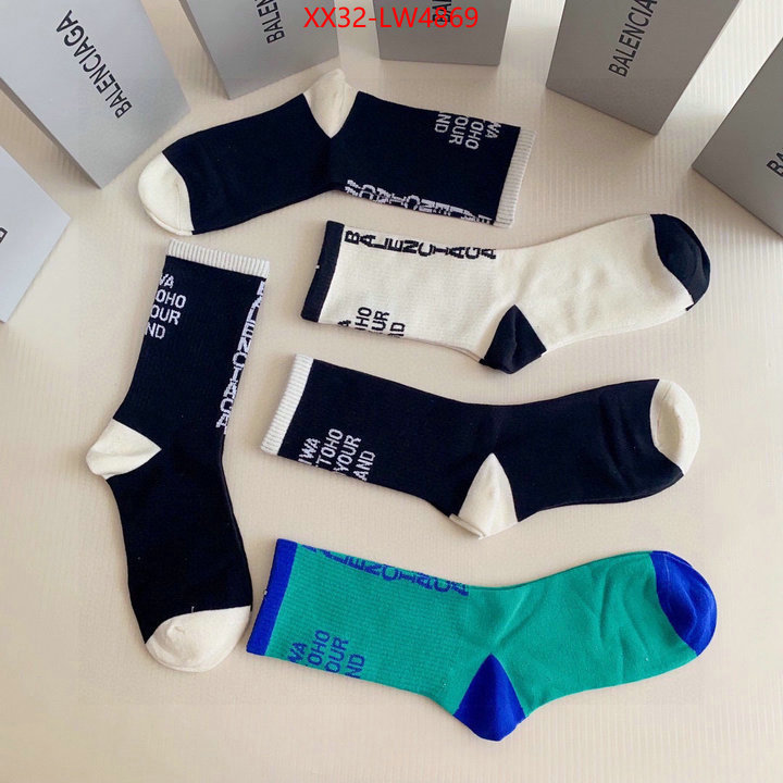 Sock-Balenciaga,cheap wholesale , ID: LW4869,$: 32USD