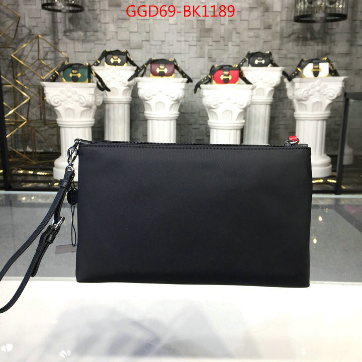 Prada Bags(TOP)-Clutch-,ID: BK1189,$:69USD