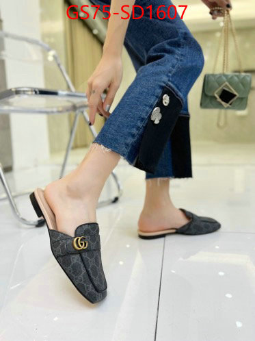 Women Shoes-Gucci,for sale cheap now , ID: SD1607,$: 75USD