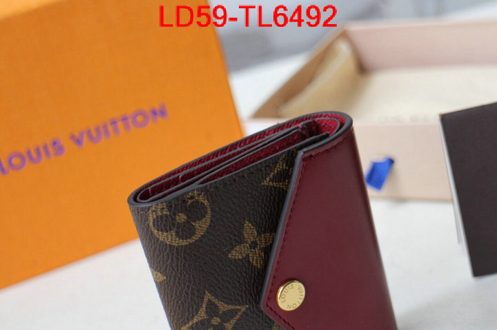 LV Bags(TOP)-Wallet,ID:TL6492,$: 59USD