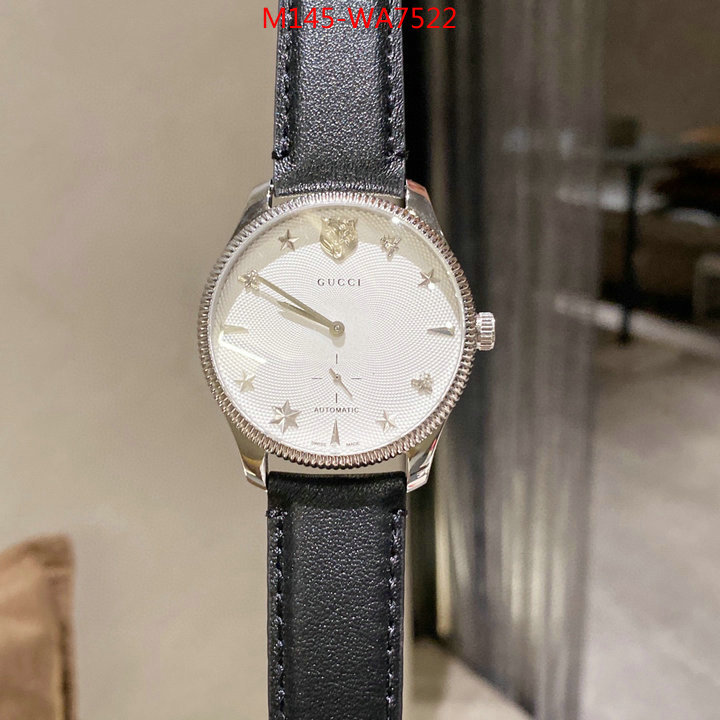 Watch(4A)-Gucci,luxury shop ,ID: WA7522,$: 145USD