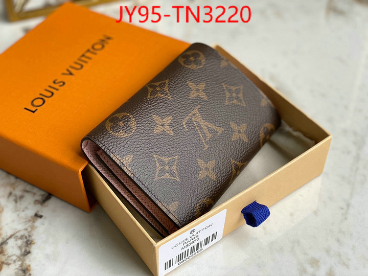 LV Bags(TOP)-Wallet,ID: TN3220,$: 95USD