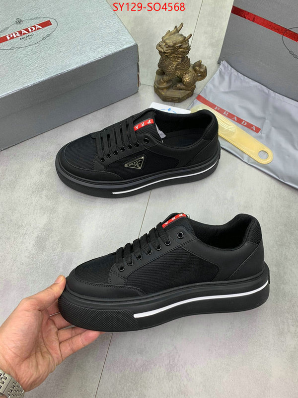 Men Shoes-Prada,best replica quality , ID: SO4568,$: 129USD