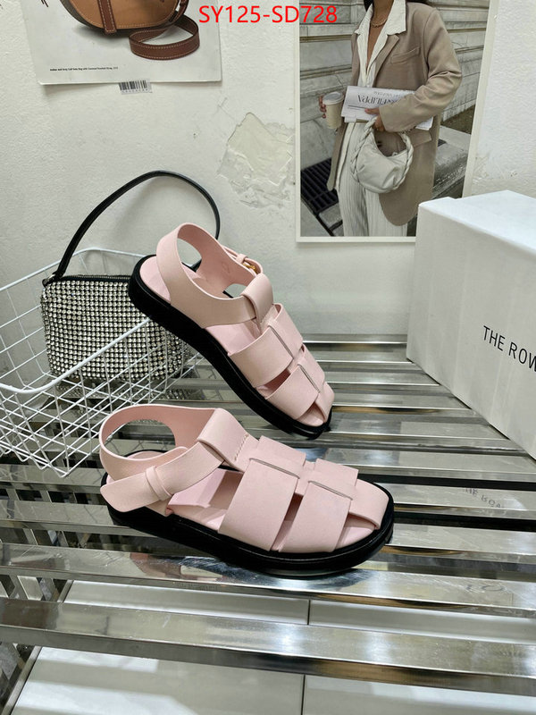 Women Shoes-The Row,luxury fake , ID: SD728,$: 125USD