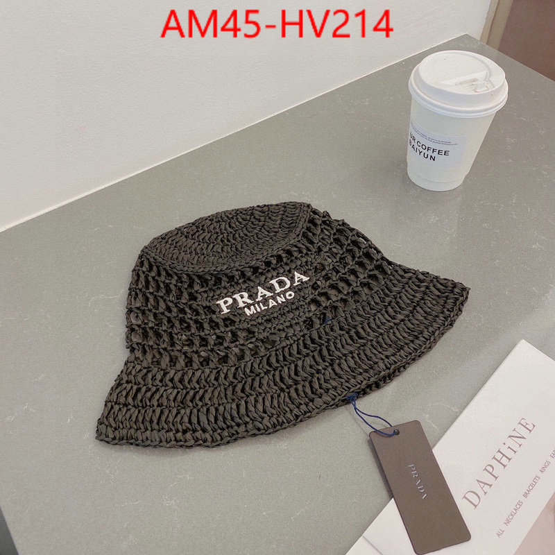 Cap (Hat)-Prada,perfect quality , ID: HV214,$: 45USD