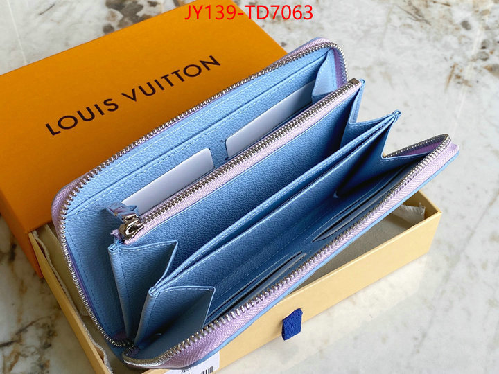 LV Bags(TOP)-Wallet,ID: TD7063,$: 139USD