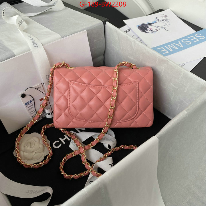 Chanel Bags(TOP)-Diagonal-,ID: BW2208,$: 189USD