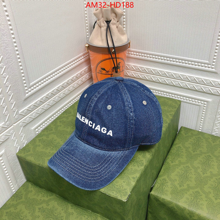 Cap (Hat)-Balenciaga,high quality happy copy , ID: HD188,$: 32USD