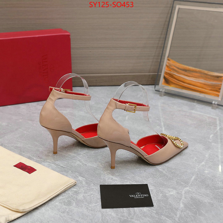 Women Shoes-Valentino,aaaaa+ class replica , ID: SO453,$: 125USD