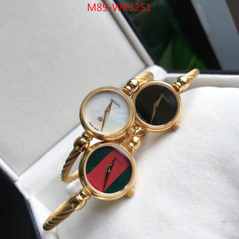 Watch(4A)-Gucci,what are the best replica ,ID: WK3251,$:89USD