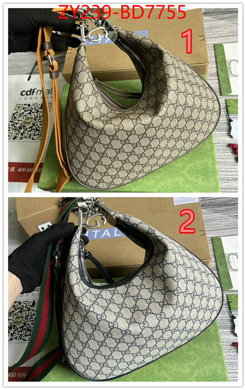 Gucci Bags(TOP)-Diagonal-,replica 1:1 ,ID: BD7755,$: 239USD