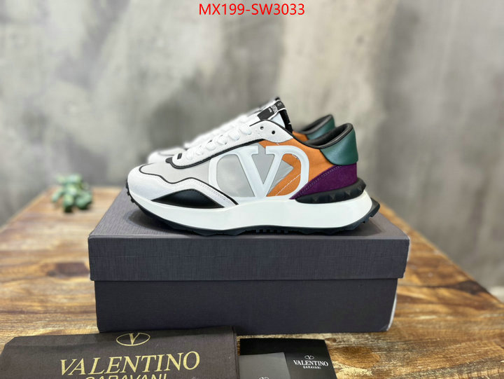 Men Shoes-Valentino,replica for cheap , ID: SW3033,$: 199USD