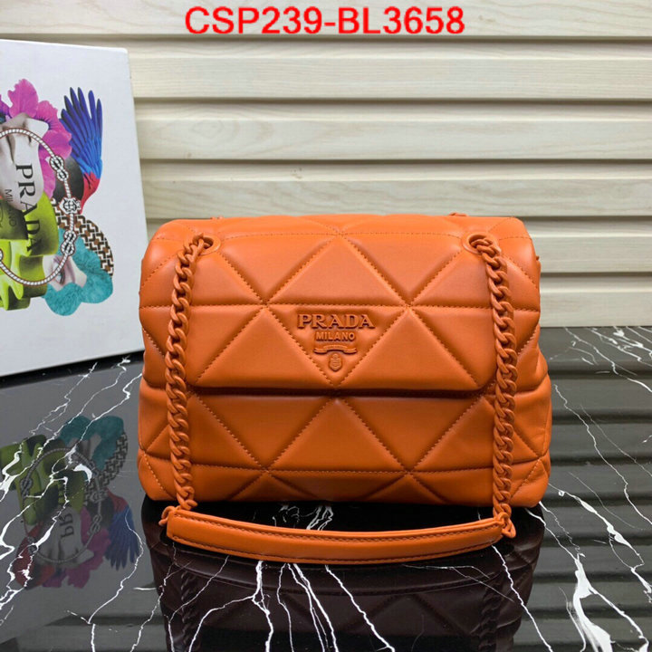 Prada Bags(TOP)-Diagonal-,ID: BL3658,$: 239USD