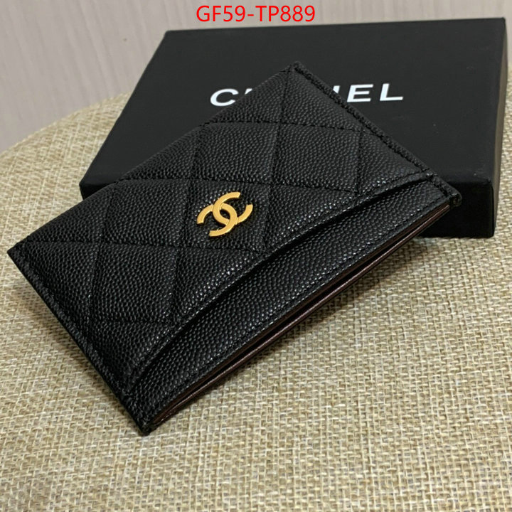 Chanel Bags(TOP)-Wallet-,ID: TP889,$: 59USD