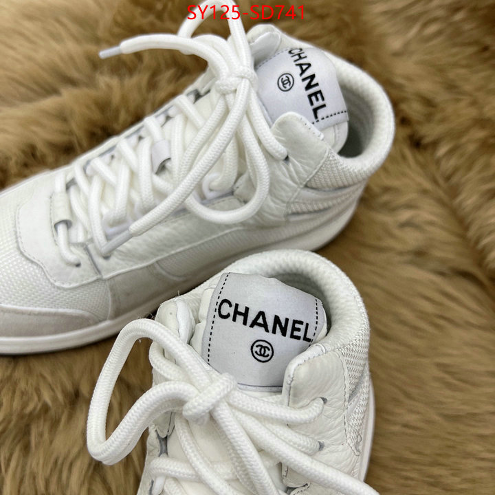 Women Shoes-Chanel,shop cheap high quality 1:1 replica , ID: SD741,$: 125USD