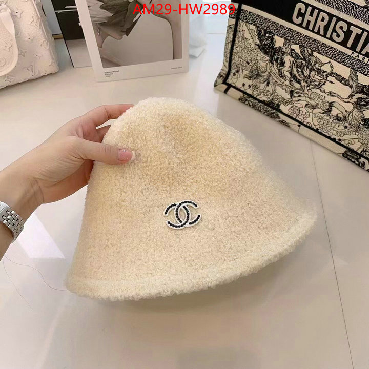 Cap (Hat)-Chanel,replica online , ID: HW2989,$: 29USD