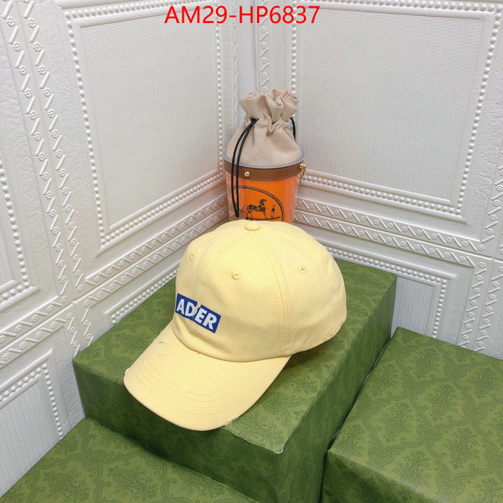 Cap (Hat)-ADER,best quality designer , ID: HP6837,$: 29USD