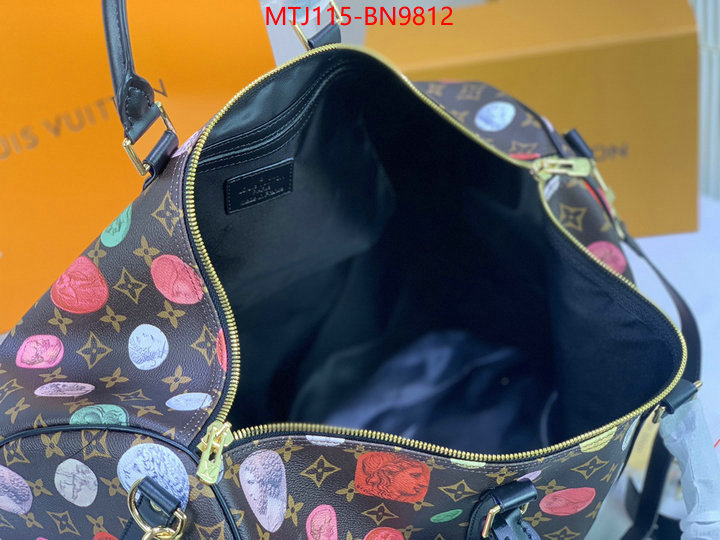 LV Bags(4A)-Keepall BandouliRe 45-50-,exclusive cheap ,ID: BN9812,$: 115USD