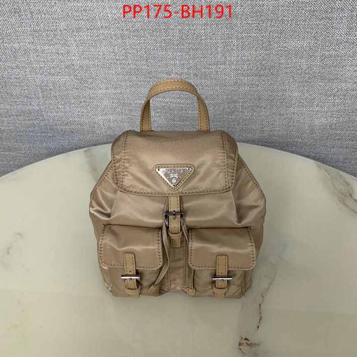 Prada Bags(TOP)-Backpack-,ID: BH191,$:175USD