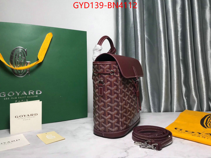 Goyard Bags(4A)-Backpack-,how to start selling replica ,ID: BN4112,$: 139USD