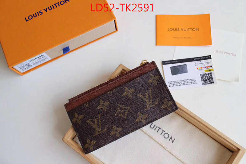 LV Bags(TOP)-Wallet,ID: TK2591,$:52USD