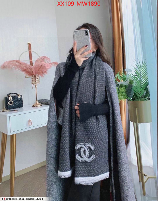 Scarf-Chanel,shop the best high authentic quality replica , ID: MW1890,$: 109USD