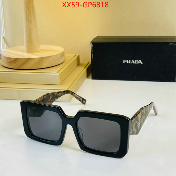 Glasses-Prada,aaaaa replica designer , ID: GP6818,$: 59USD