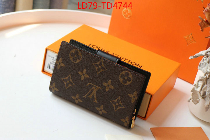 LV Bags(TOP)-Wallet,ID: TD4744,$: 79USD